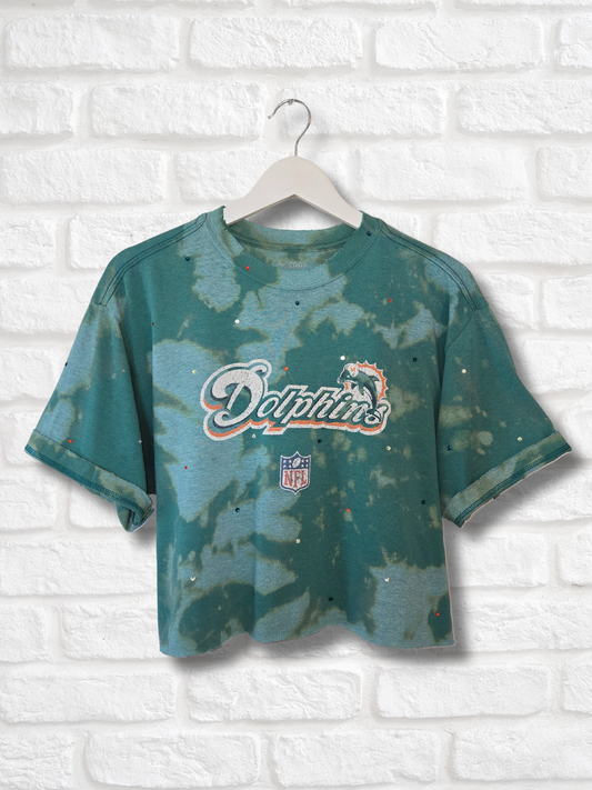 Miami Dolphins Crop Top