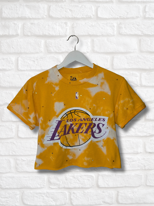 Los Angeles Lakers Crop Tee