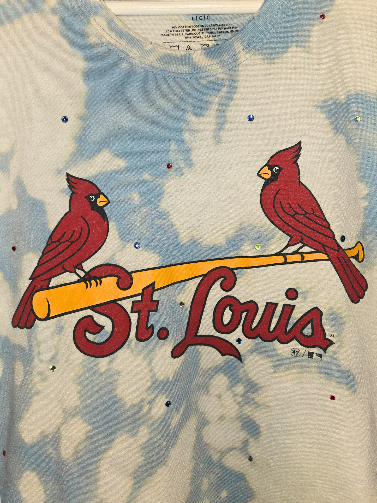 St. Louis Cardinals Crop Tee
