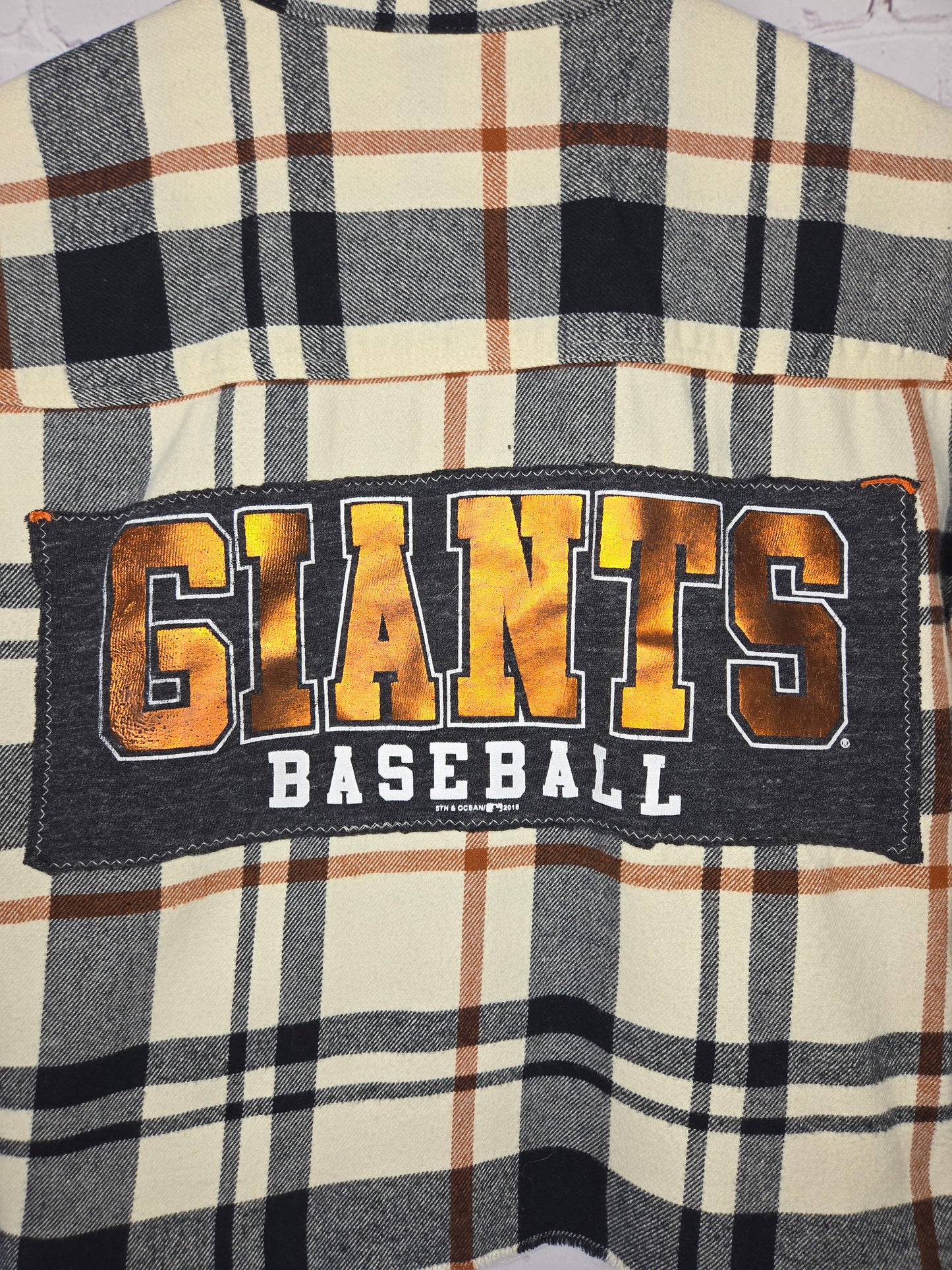 San Francisco Giants Crop Flannel