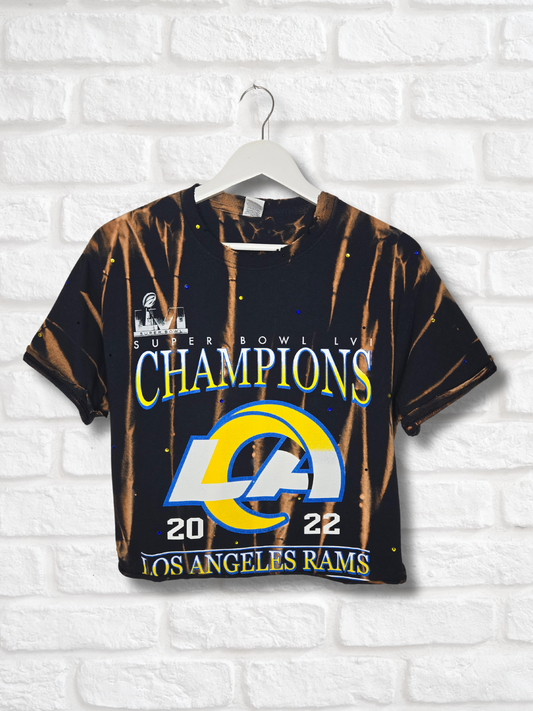 Los Angeles Rams Crop Tee