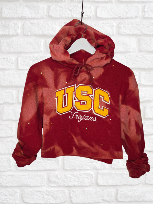 USC Trojans Crop Tee