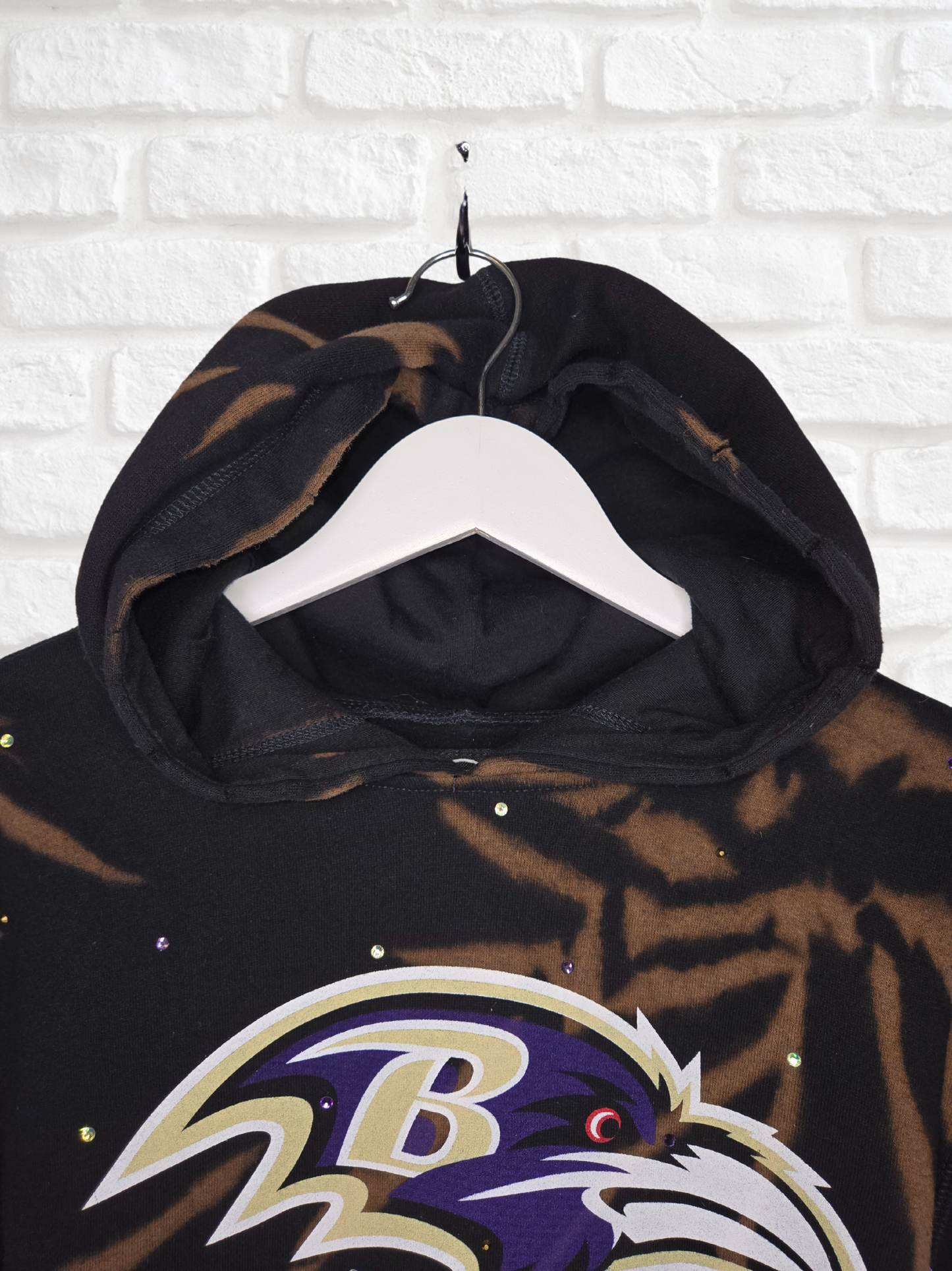 Baltimore Ravens Crop Hoodie