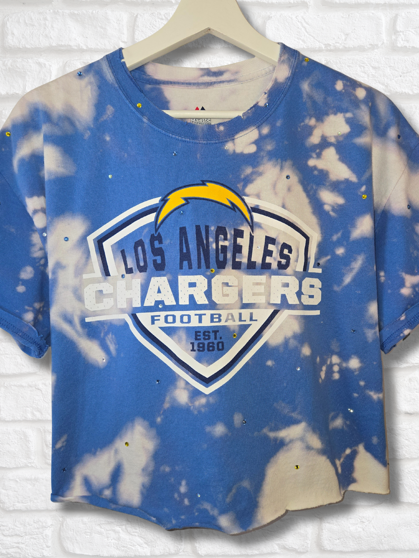 Los Angeles Chargers Crop Top