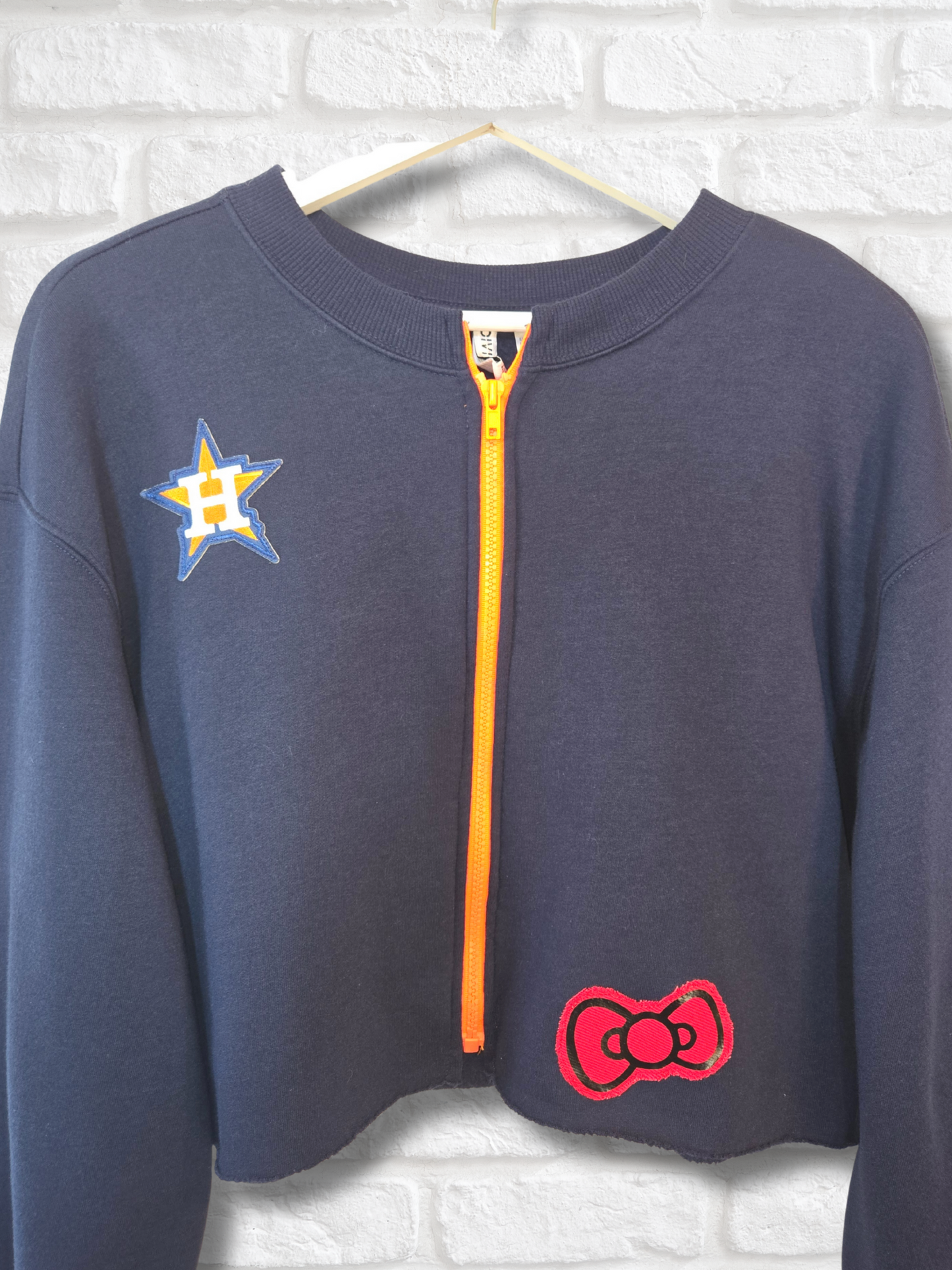 Houston Astros Crop HK Sweatshirt