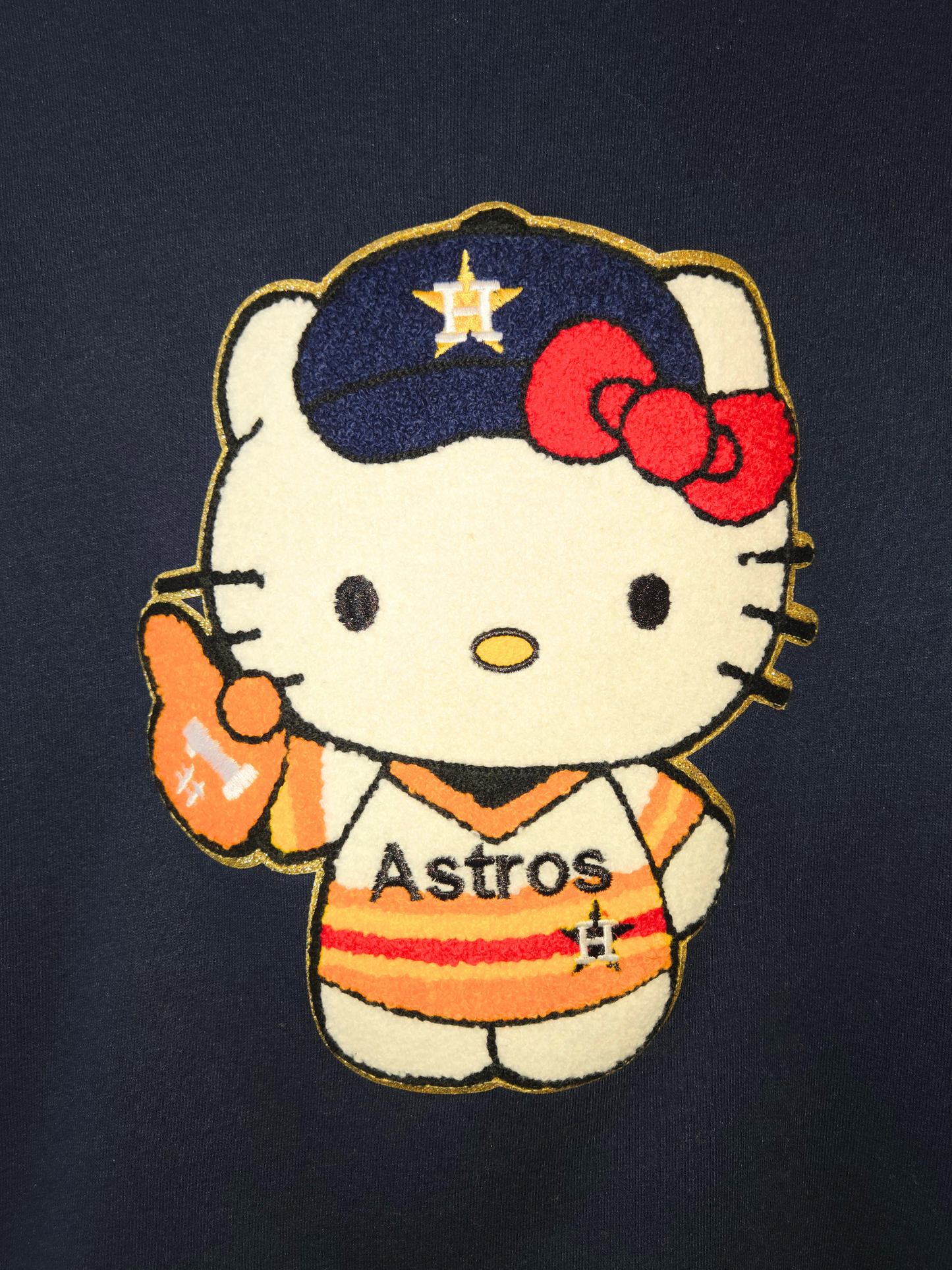 Houston Astros Crop HK Sweatshirt