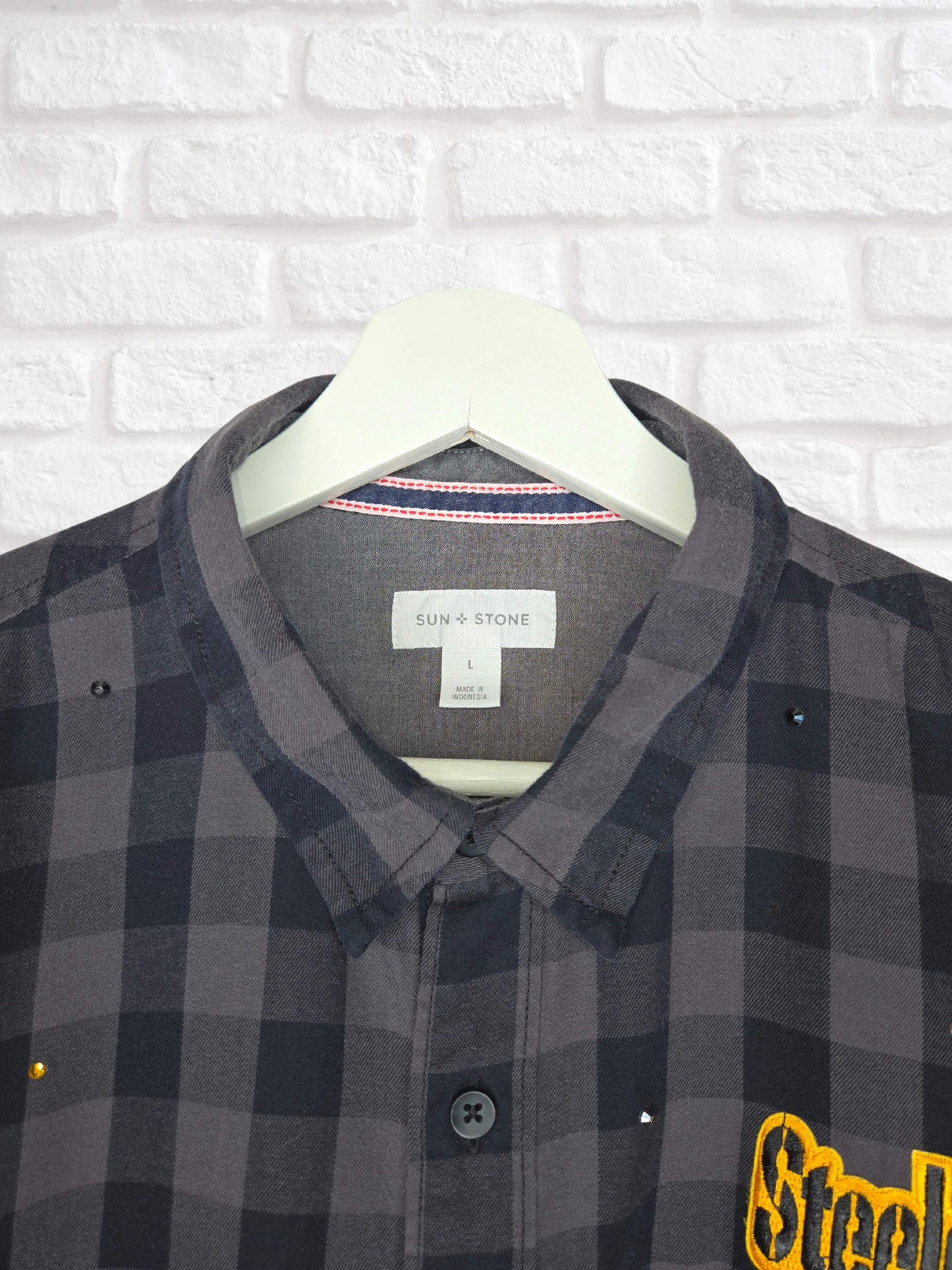 Pittsburgh Steelers Crop Flannel