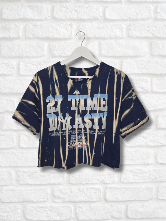 New York Yankees Crop Tee