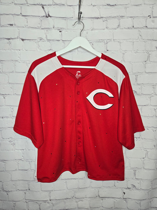 Cincinnati Reds Crop Jersey