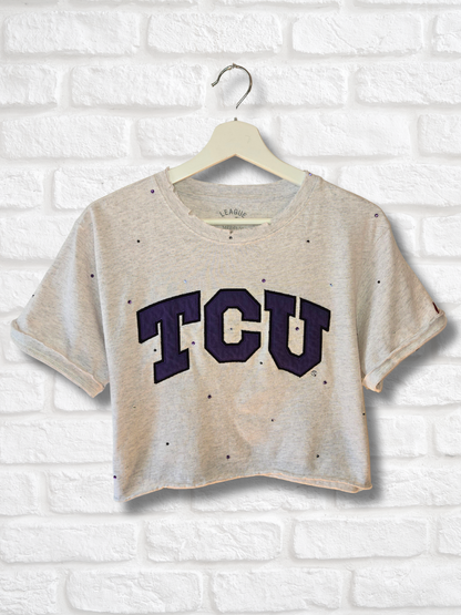 TCU Horned Frogs Crop Top