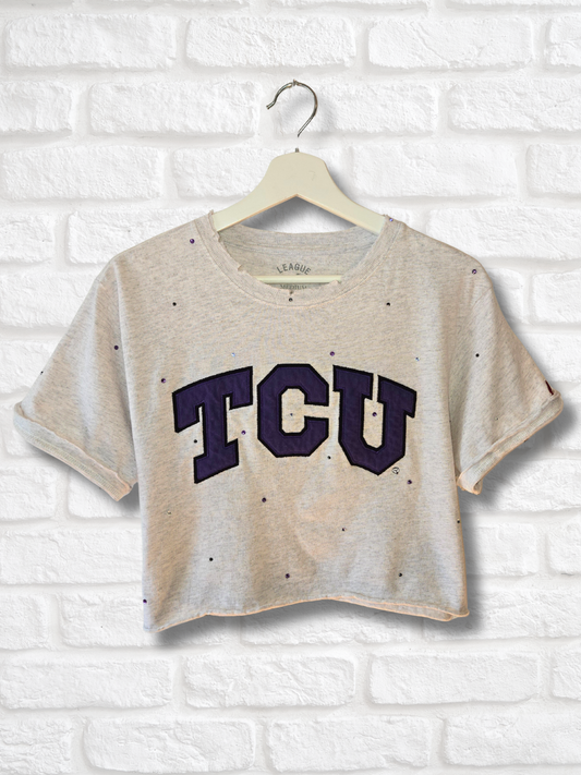 TCU Horned Frogs Crop Top