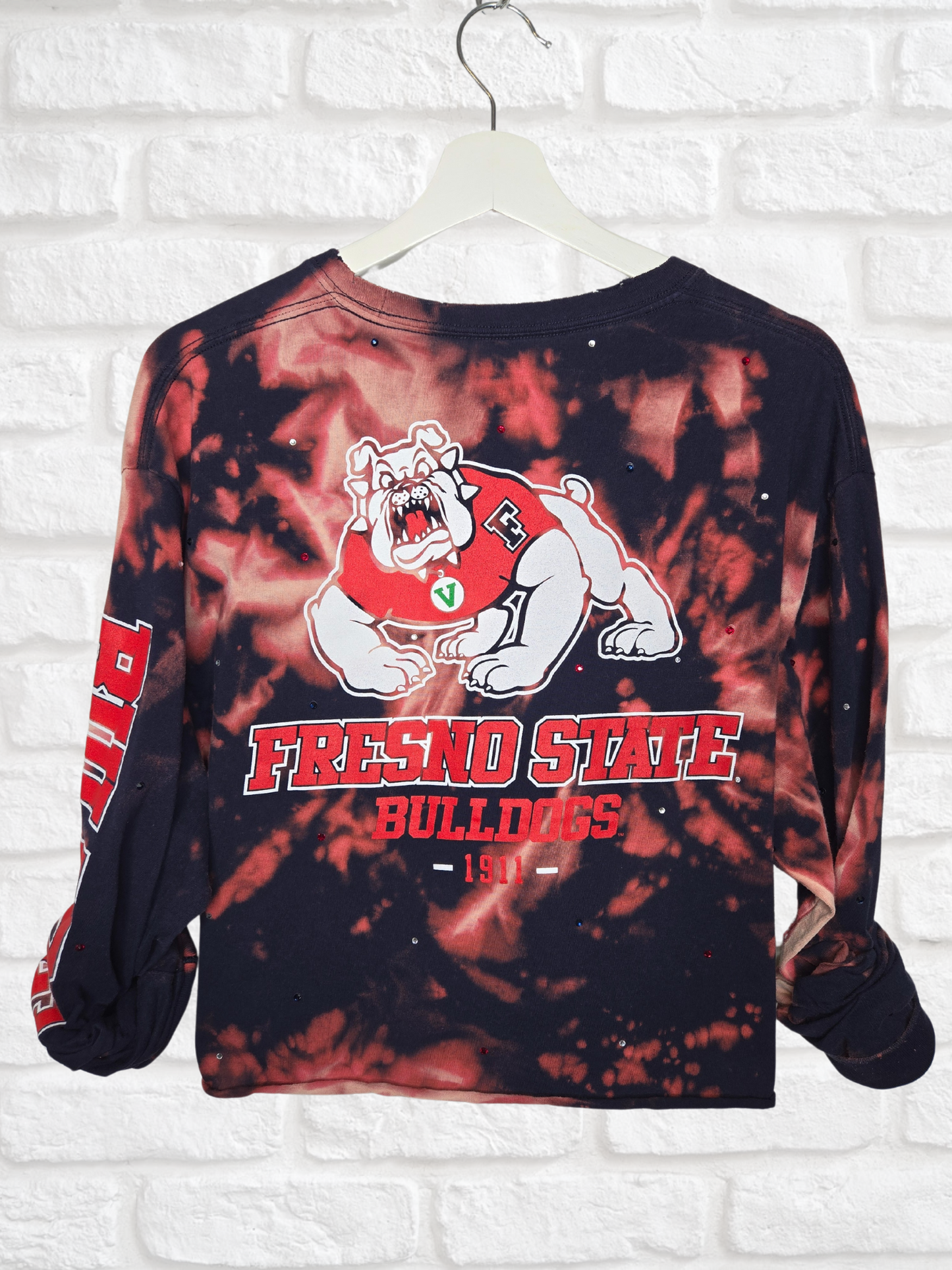 Fresno State Bulldogs Crop Tee