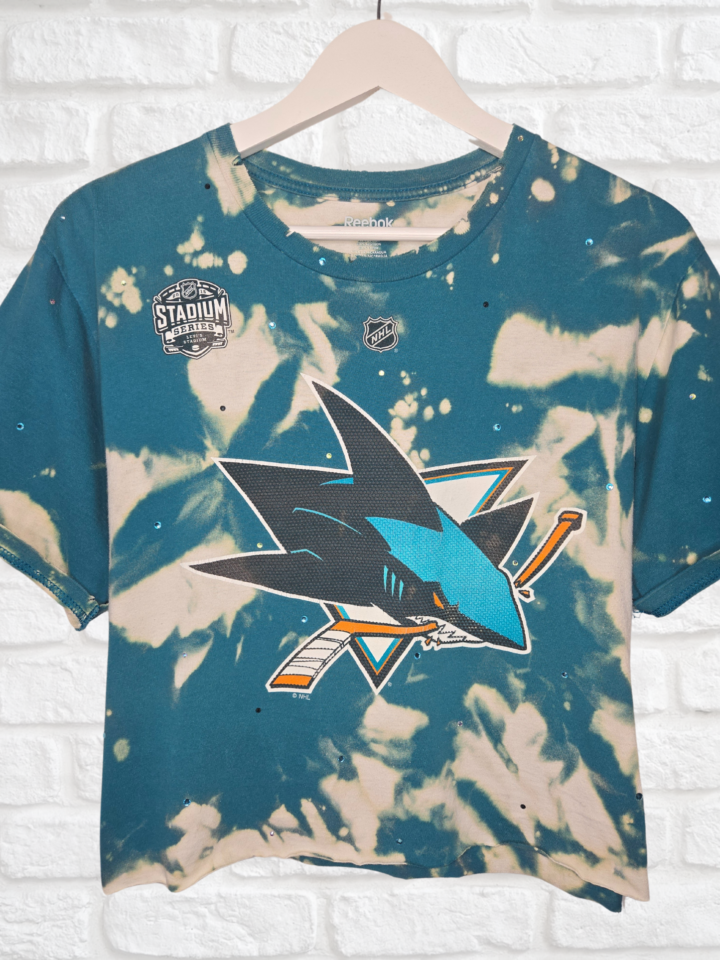 San Jose Sharks Crop Tee