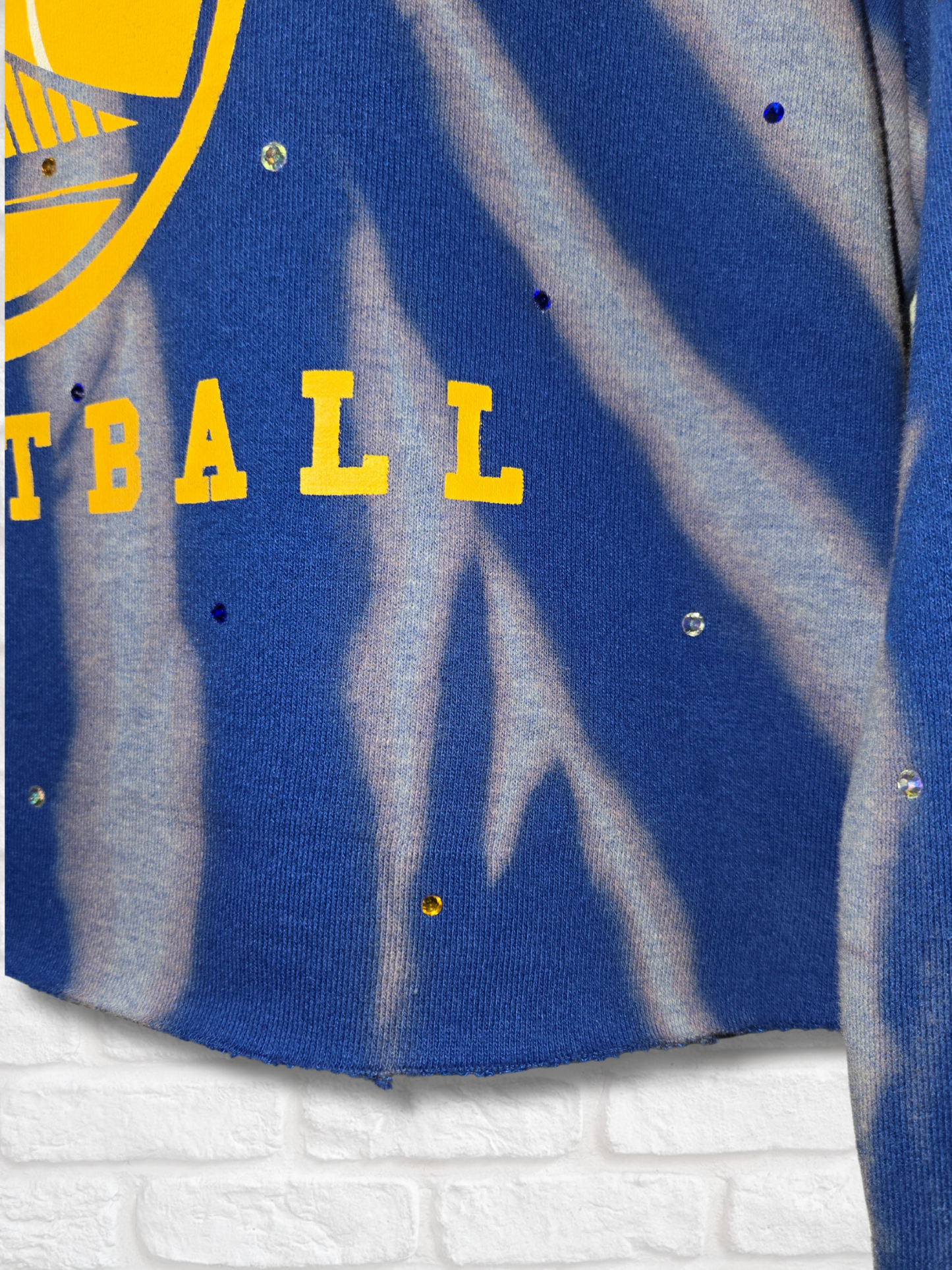 Golden State Warriors Crop Hoodie