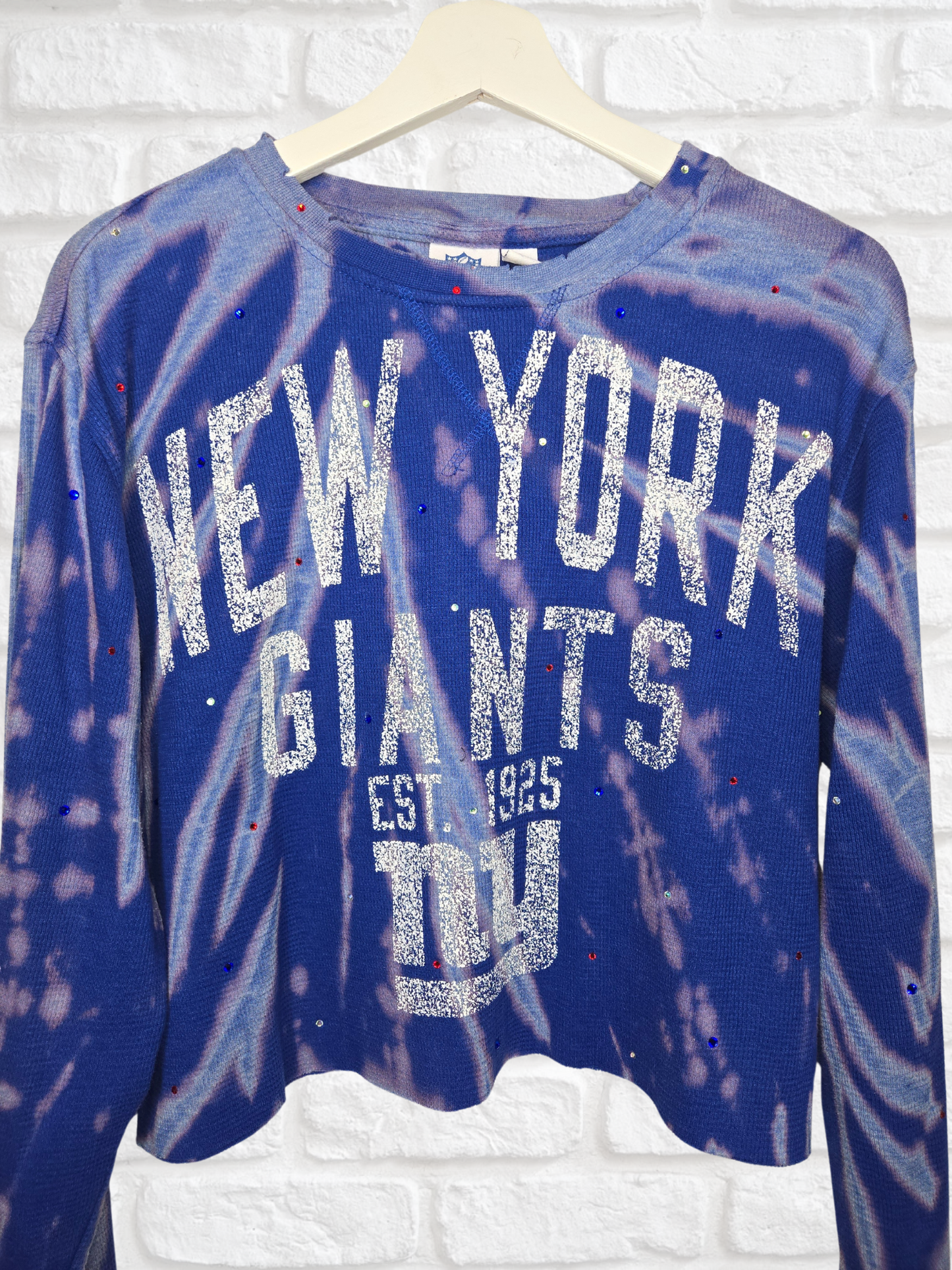 New York Giants Crop Tee