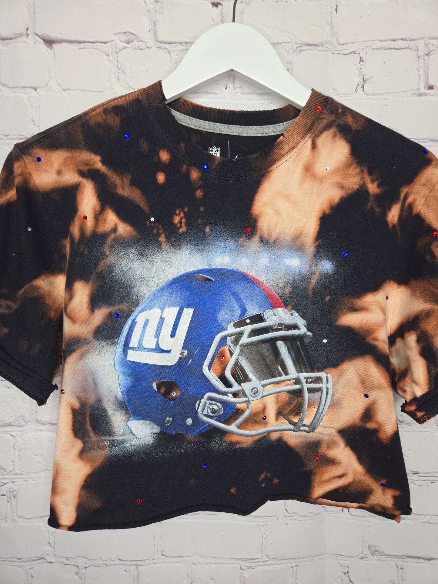 New York Giants Crop Tees