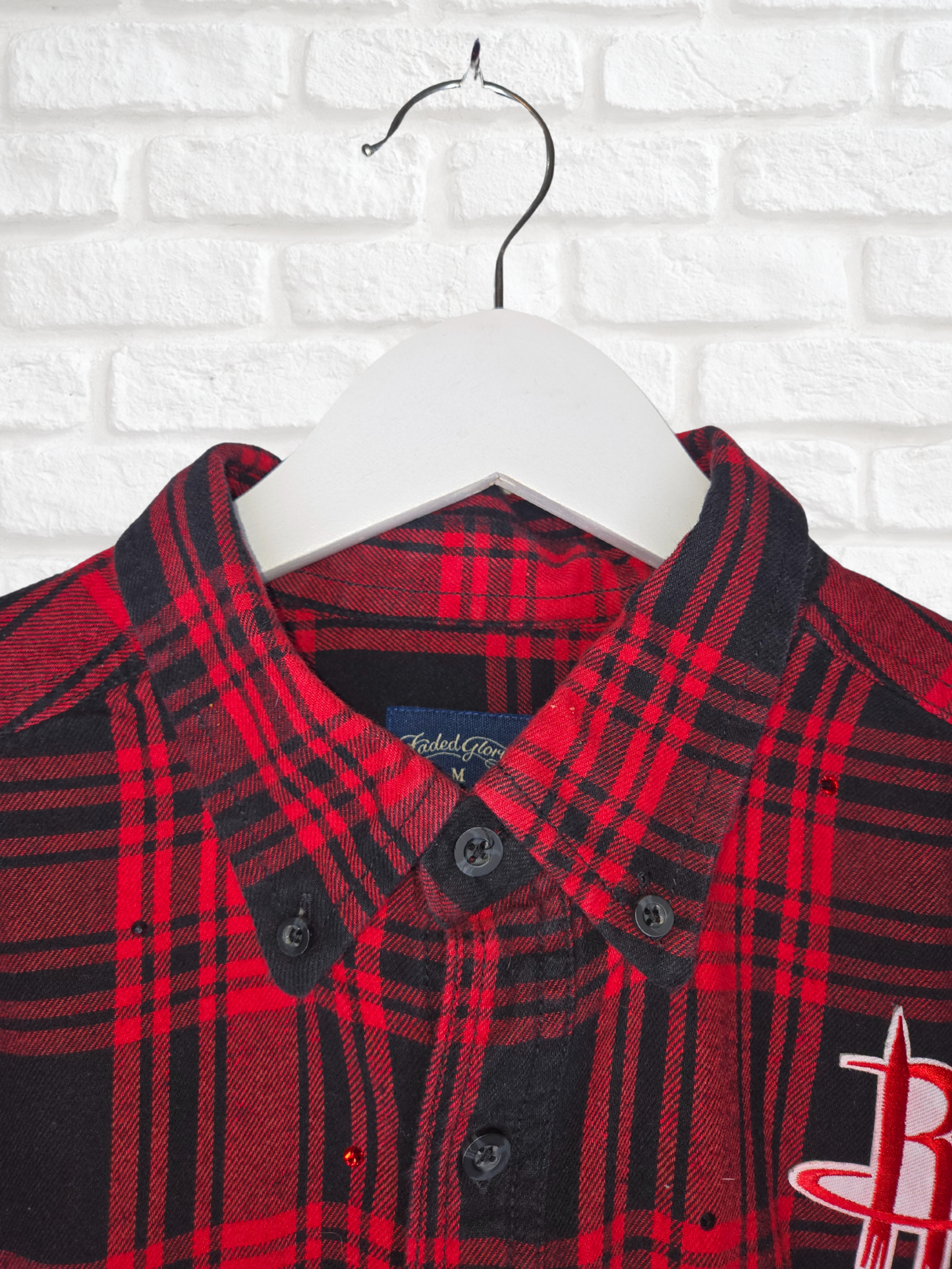 Houston Rockets Crop Flannel