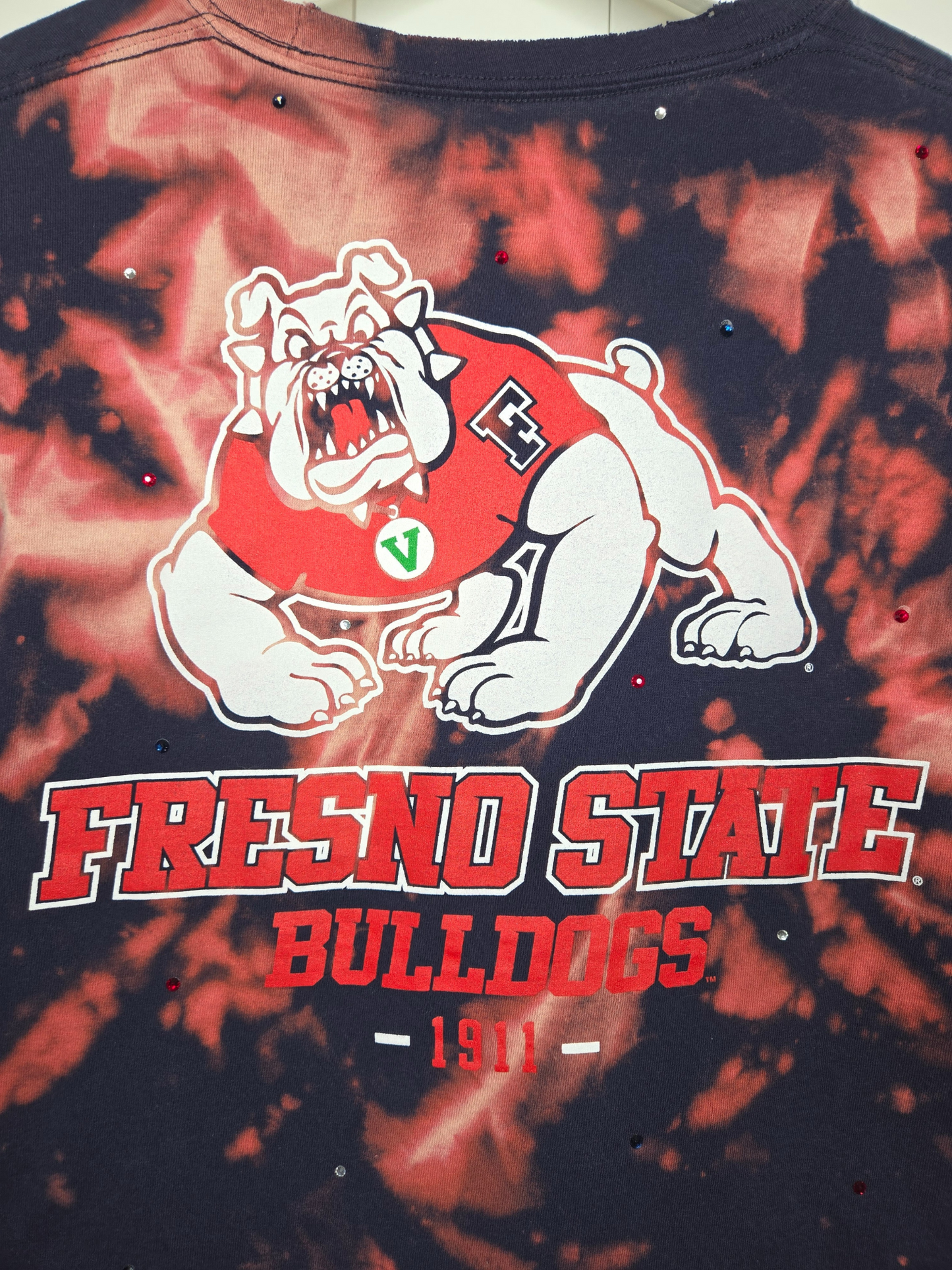 Fresno State Bulldogs Crop Tee