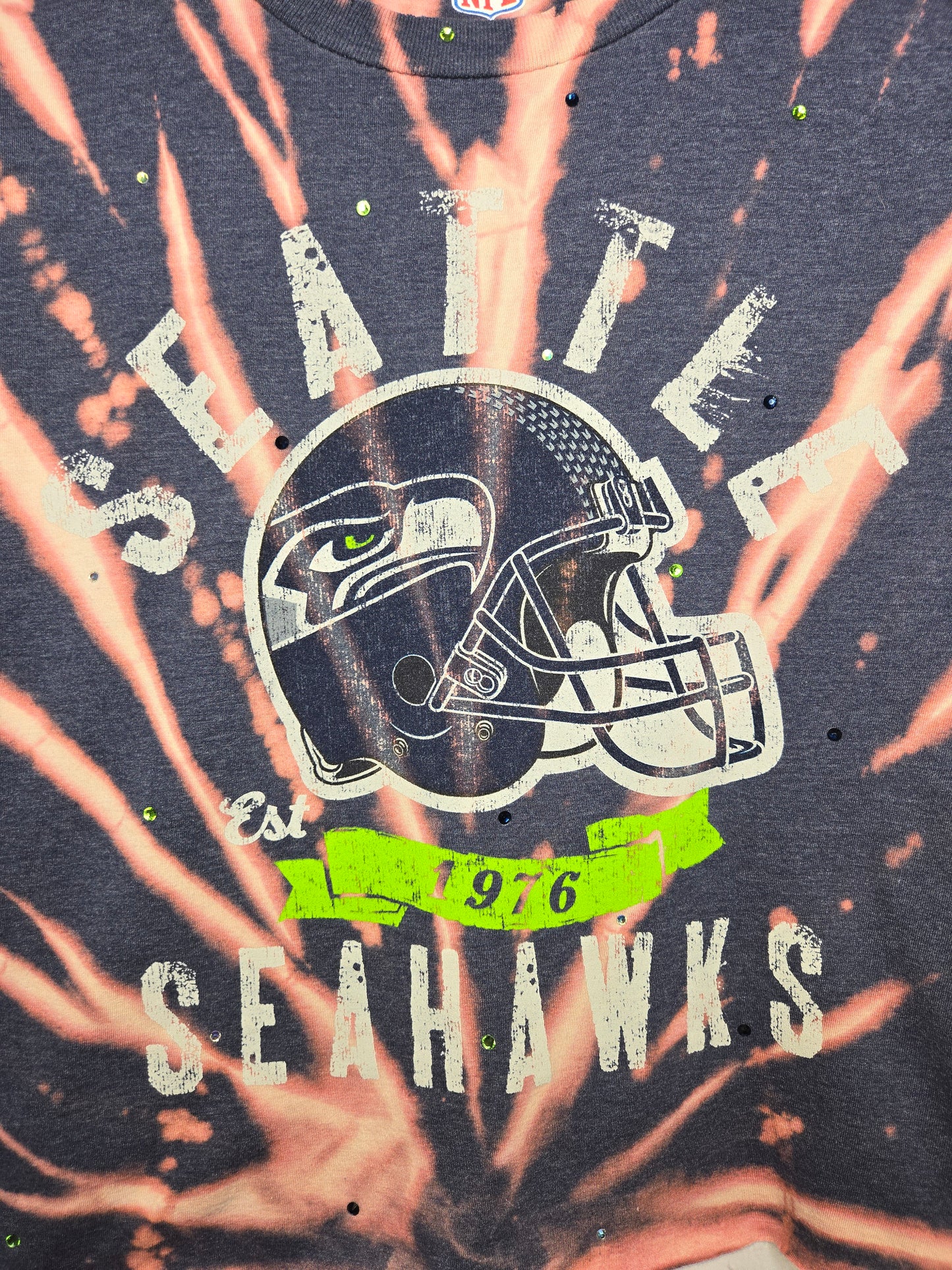 Seattle Seahawks Crop Tee