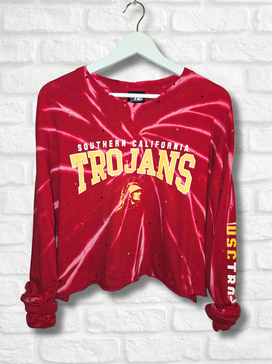 USC Trojans Crop Top