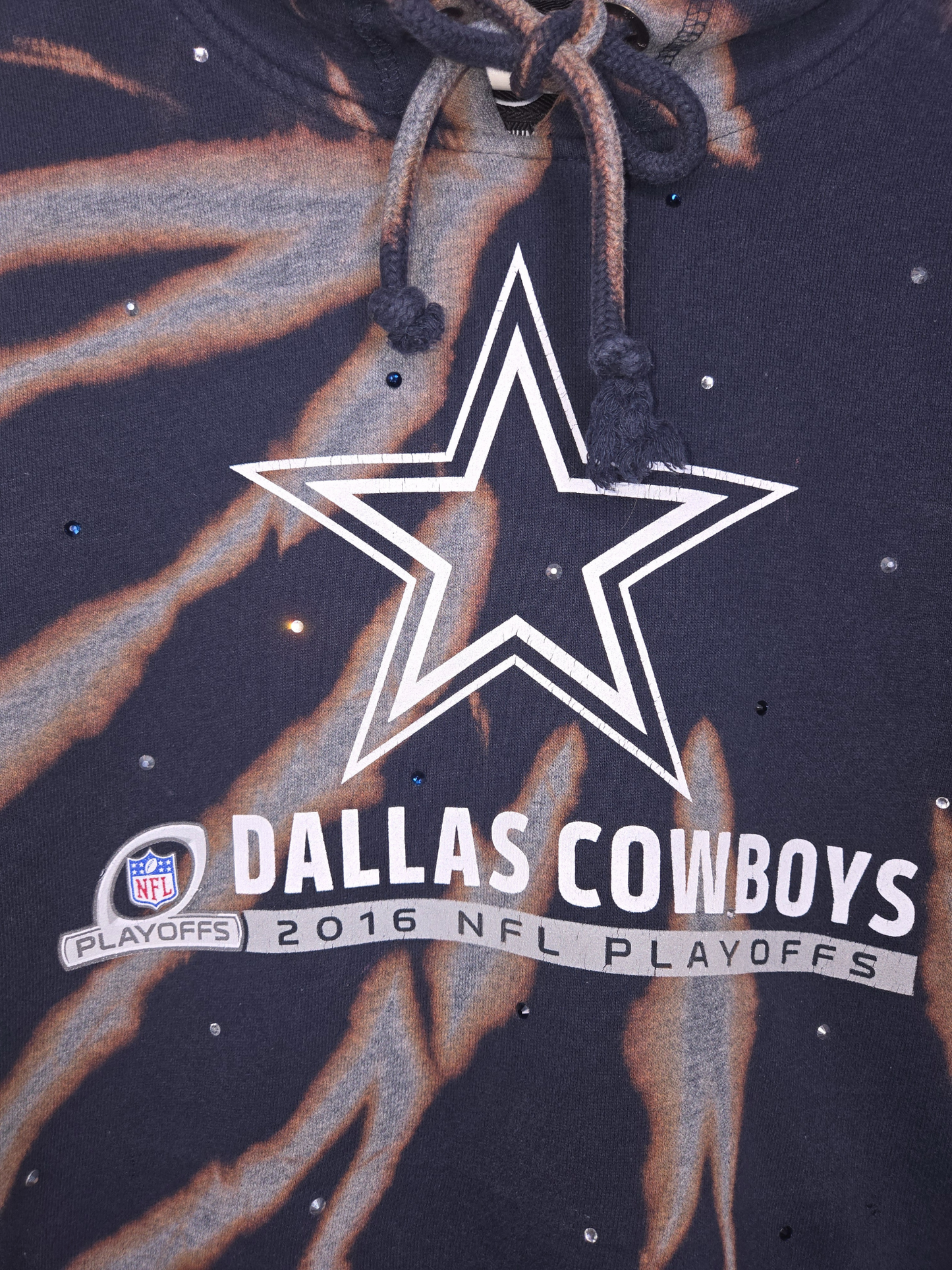 Dallas Cowboys Crop Hoodie