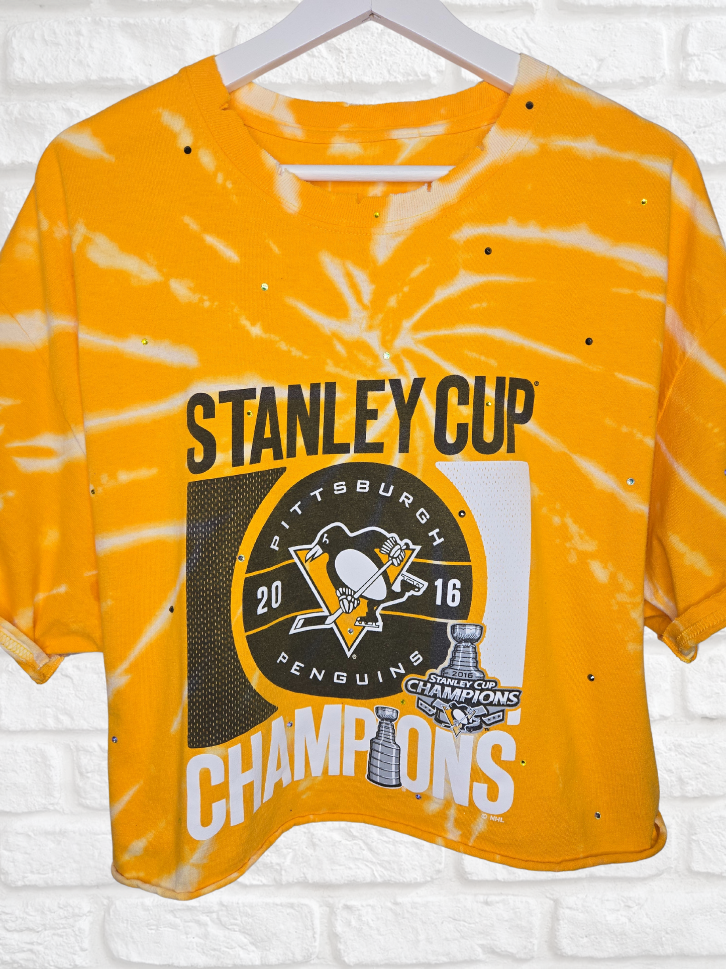 Pittsburgh Penguins Crop Tee