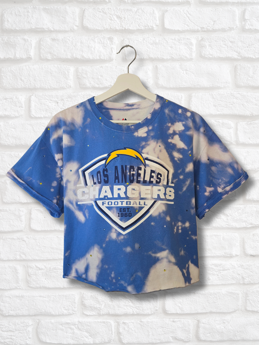 Los Angeles Chargers Crop Top