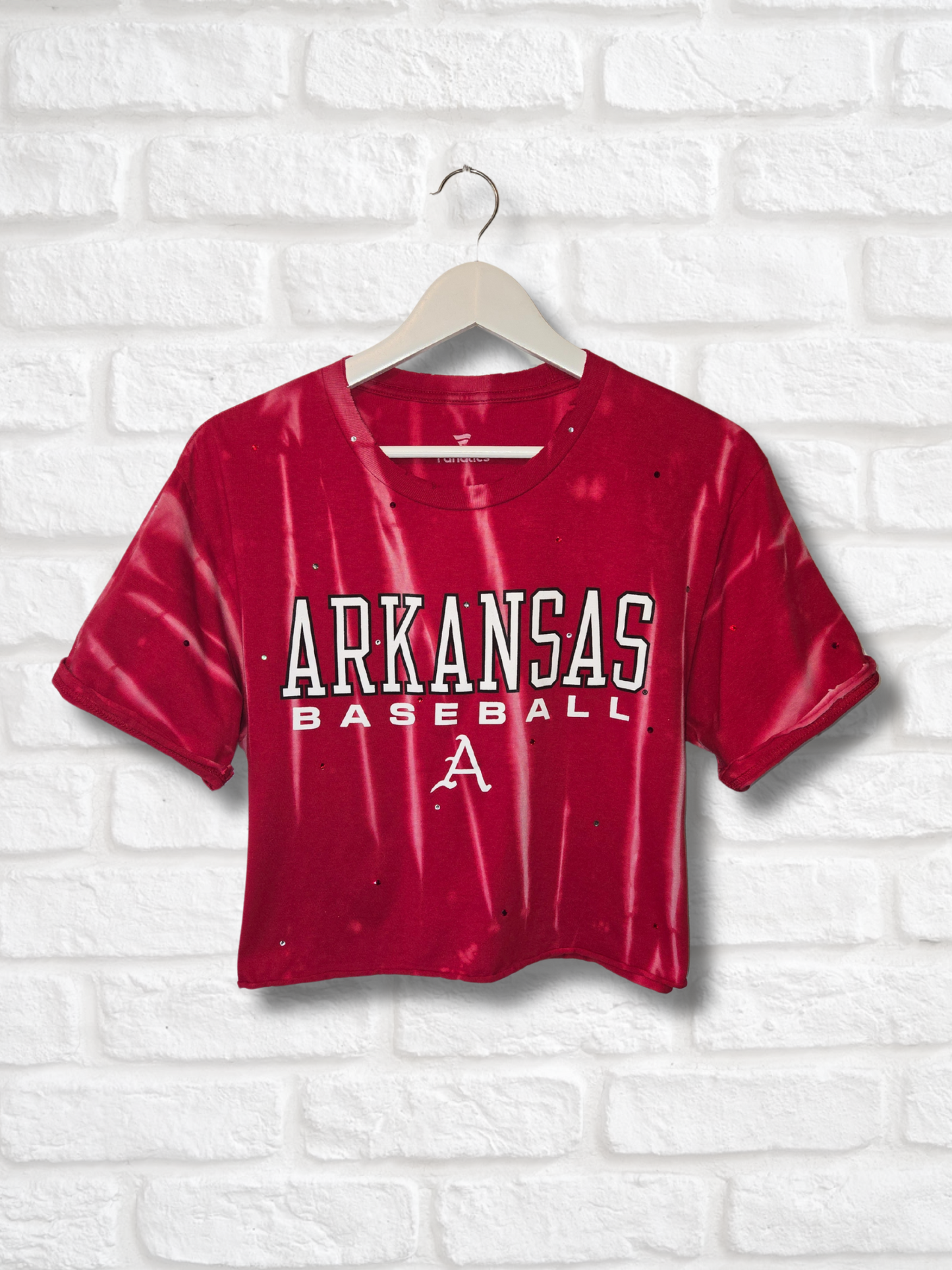 Arkansas Razorbacks Crop Tee