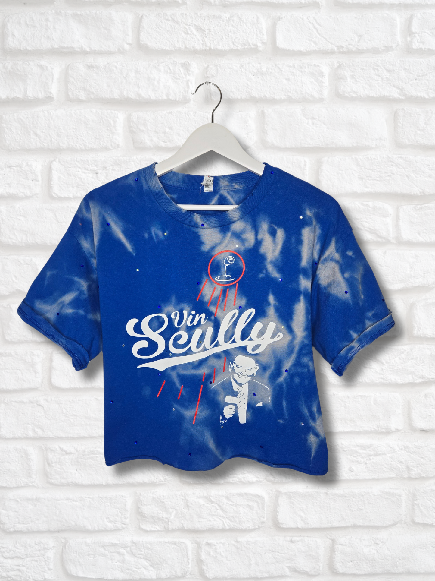 Los Angeles Dodgers Crop Tee