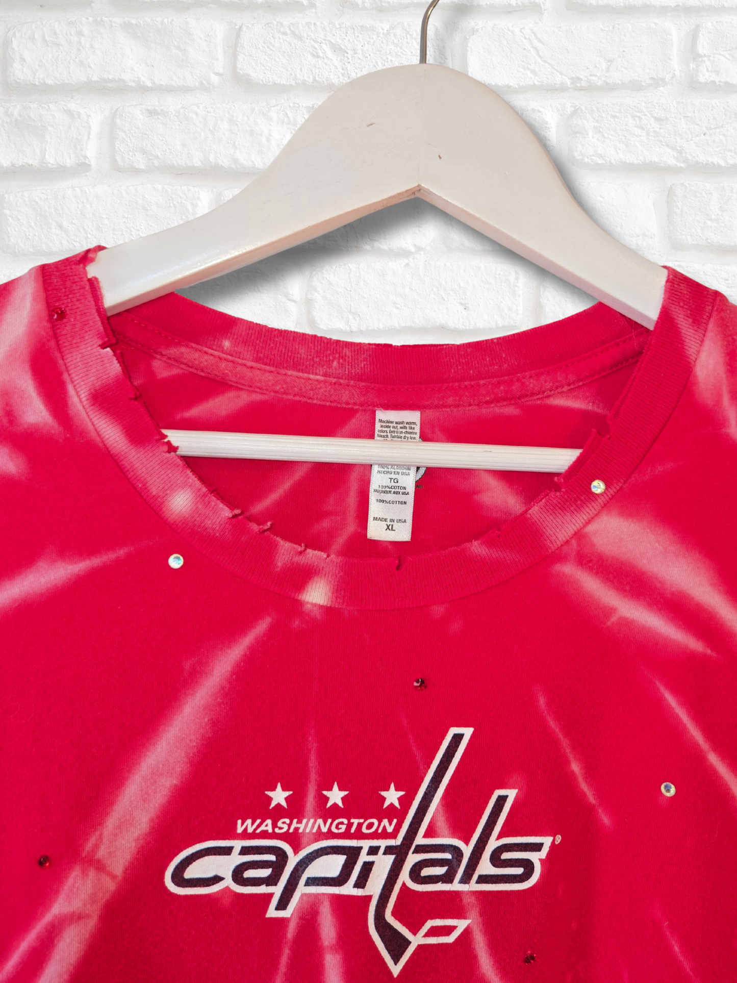 Washington Capitals Crop Top