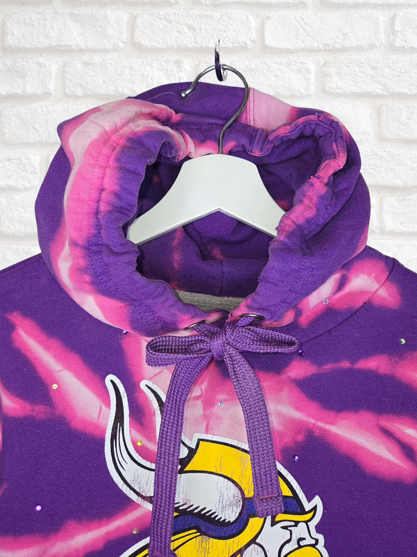 Minnesota Vikings Crop Hoodie