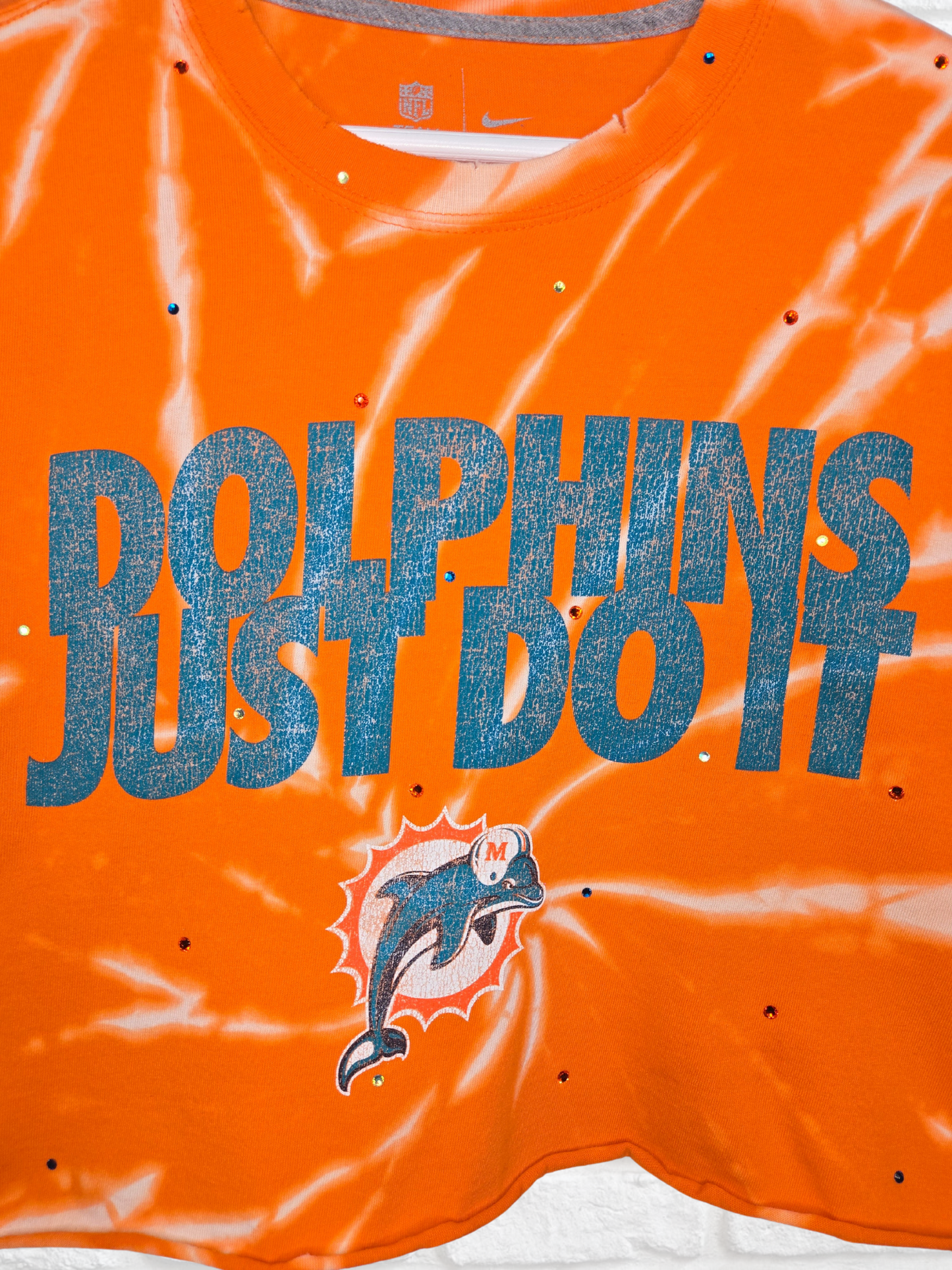 Miami Dolphins Crop Tee