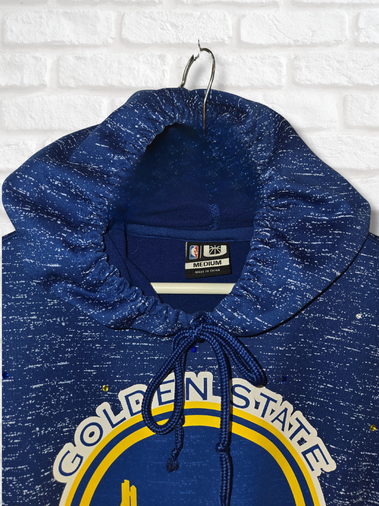 Golden State Warriors Crop Hoodie
