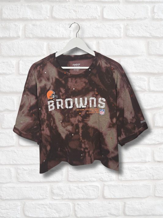 Cleveland Browns Crop Tee