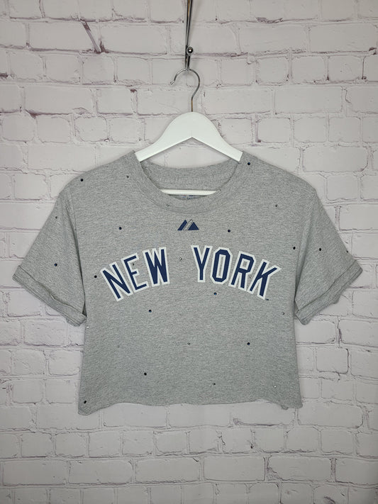 New York Yankees Crop Tee