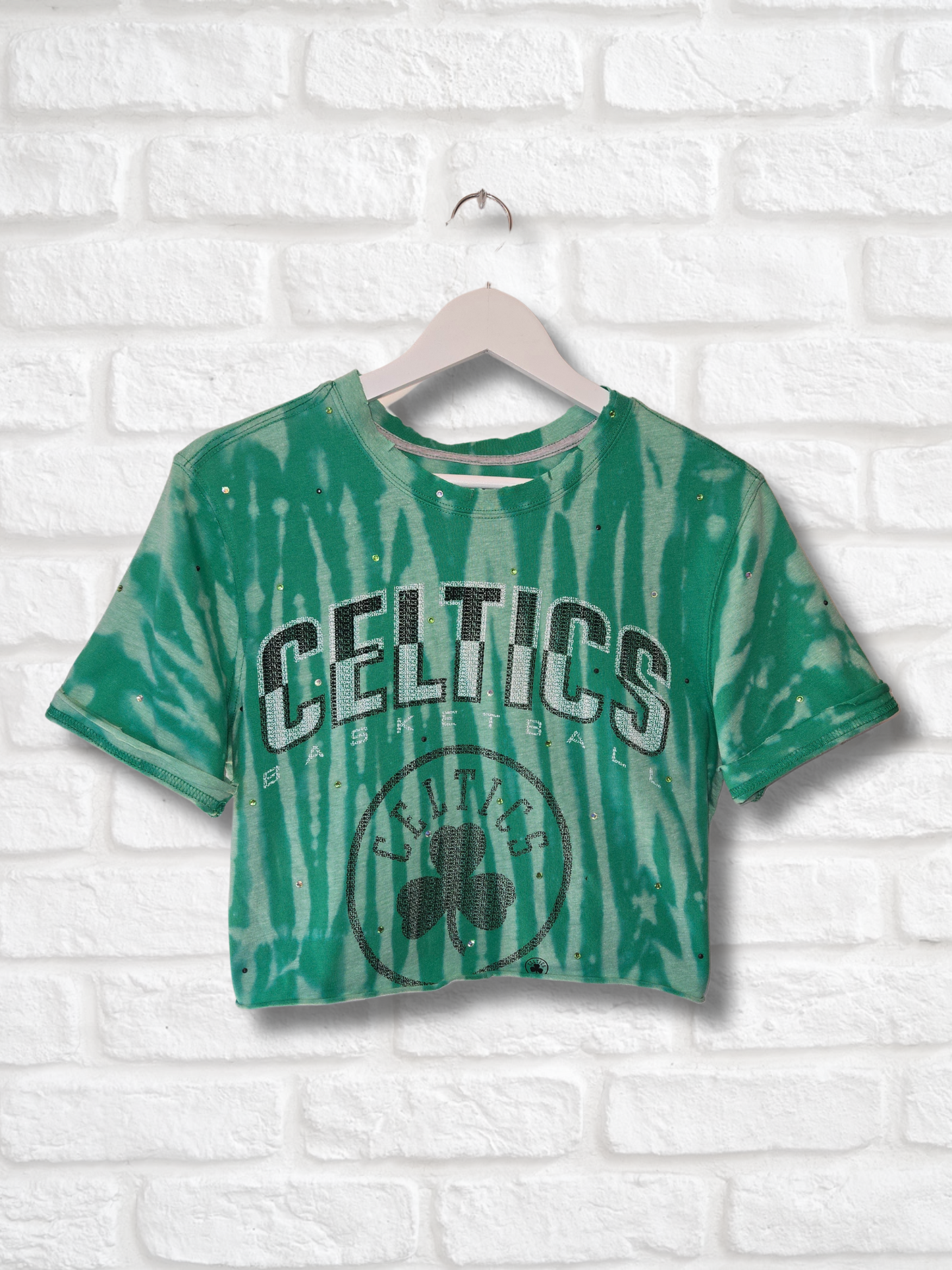 Boston Celtics Crop Tee