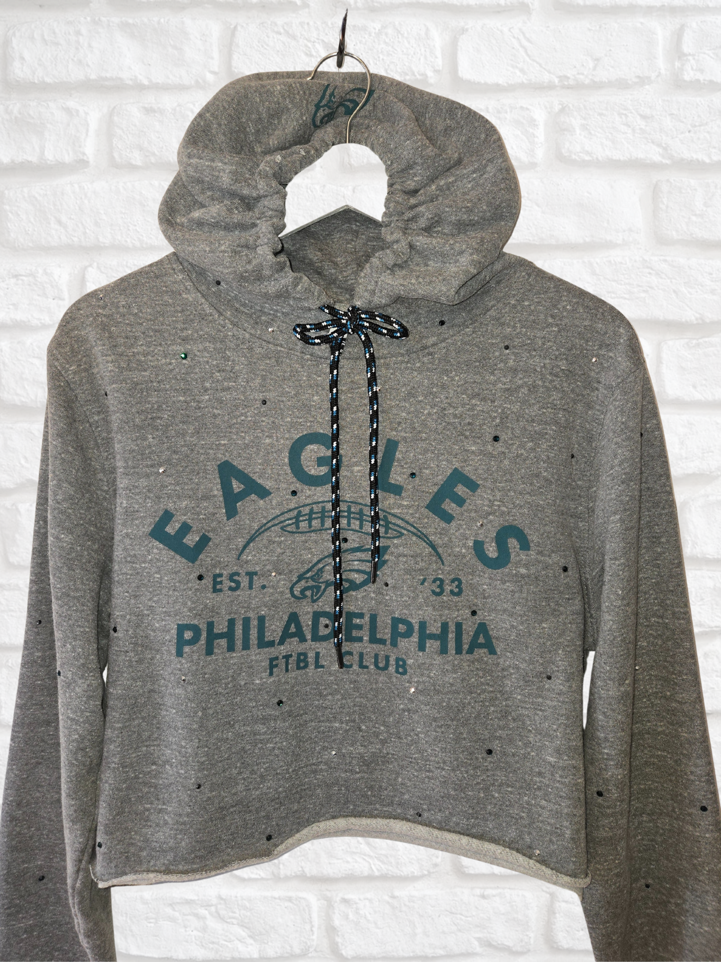 Philadelphia Eagles Crop Hoodie