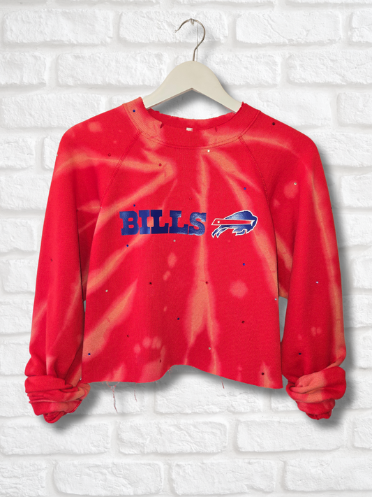 Buffalo Bills Crop Sweatshirt