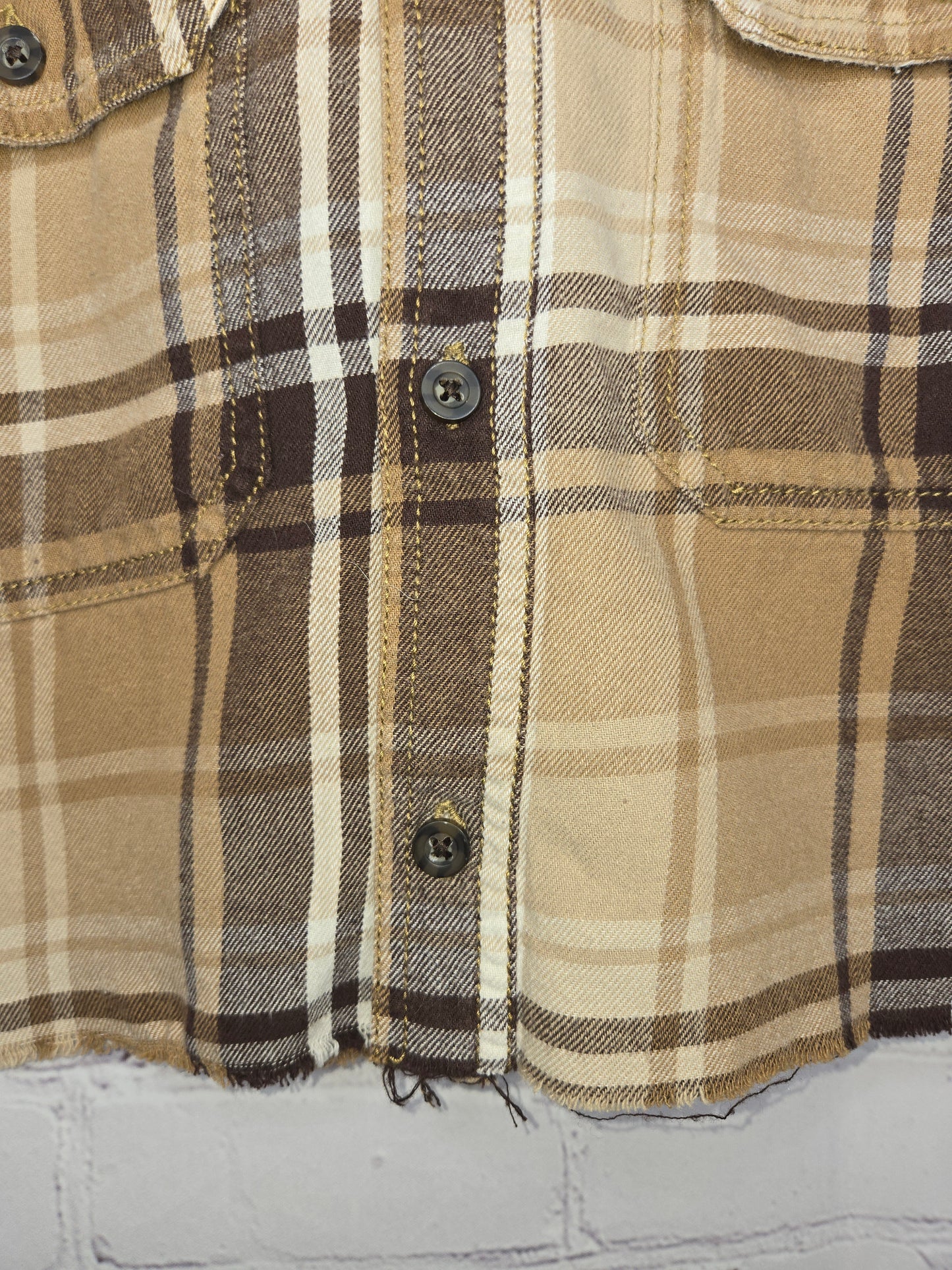 San Francisco Giants Crop Flannel