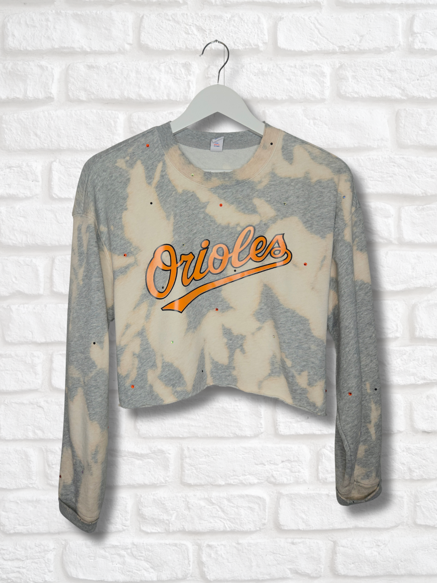 Baltimore Orioles Crop Sweatshirt