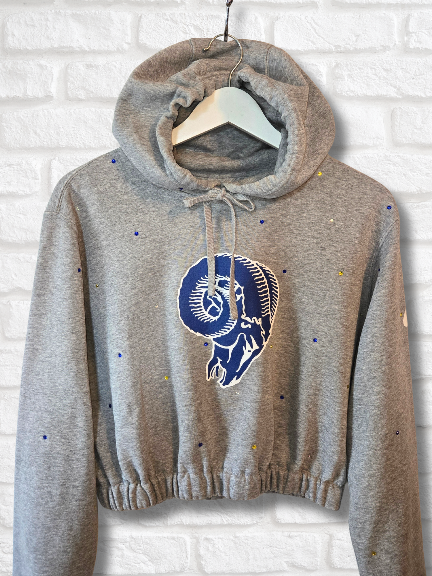 Los Angeles Rams Crop Hoodie