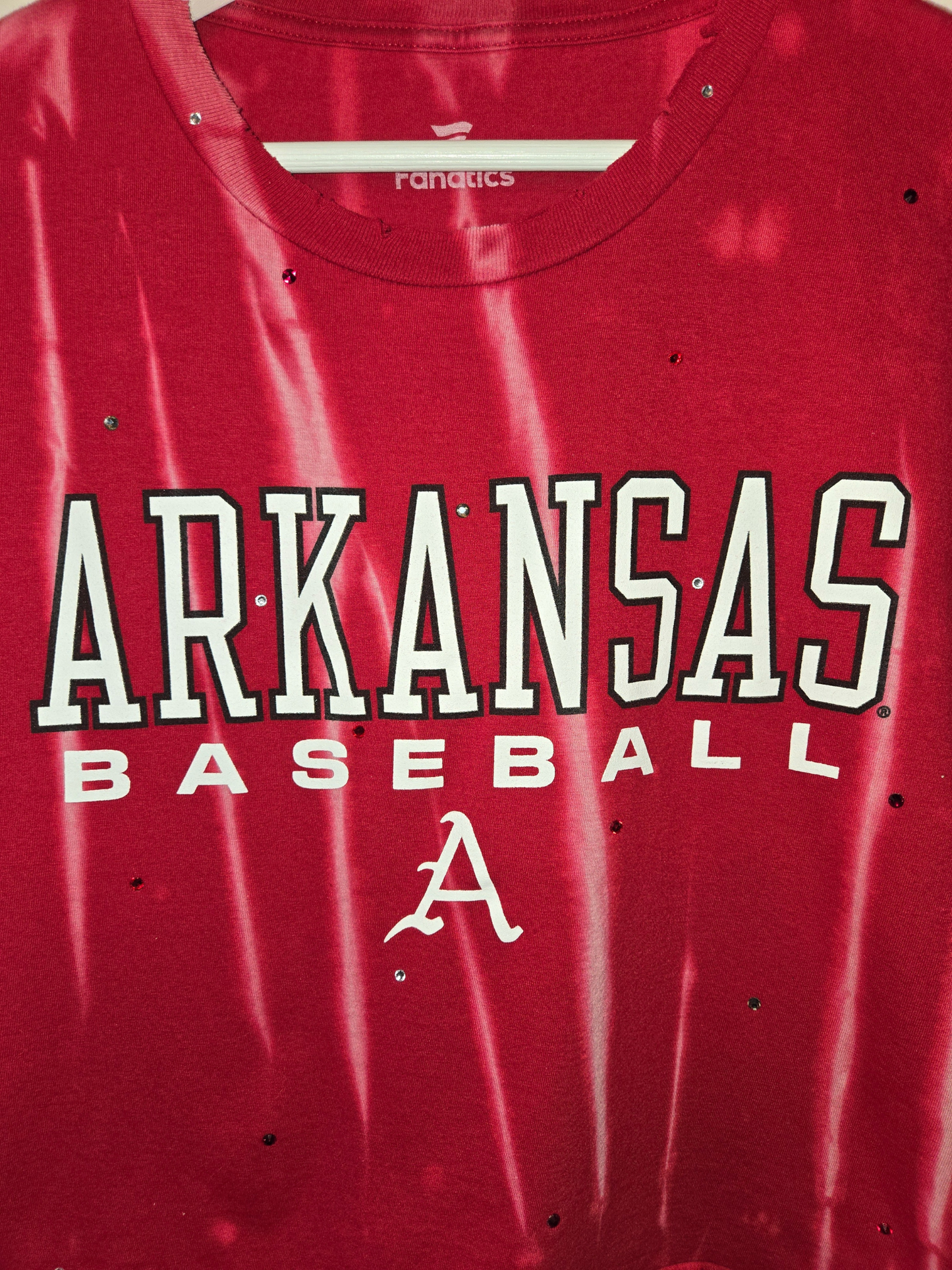 Arkansas Razorbacks Crop Tee