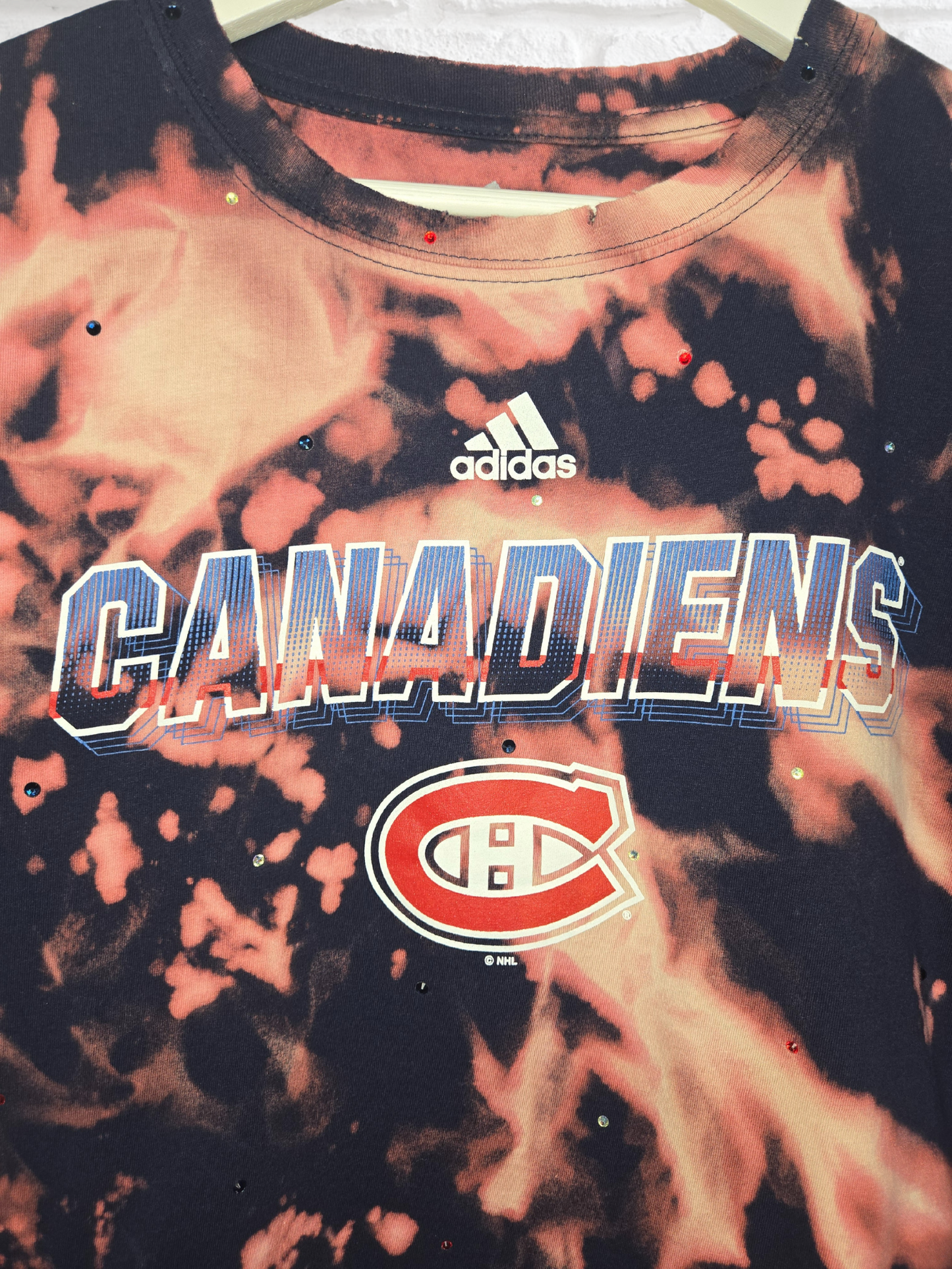 Montreal Canadiens Crop Tee