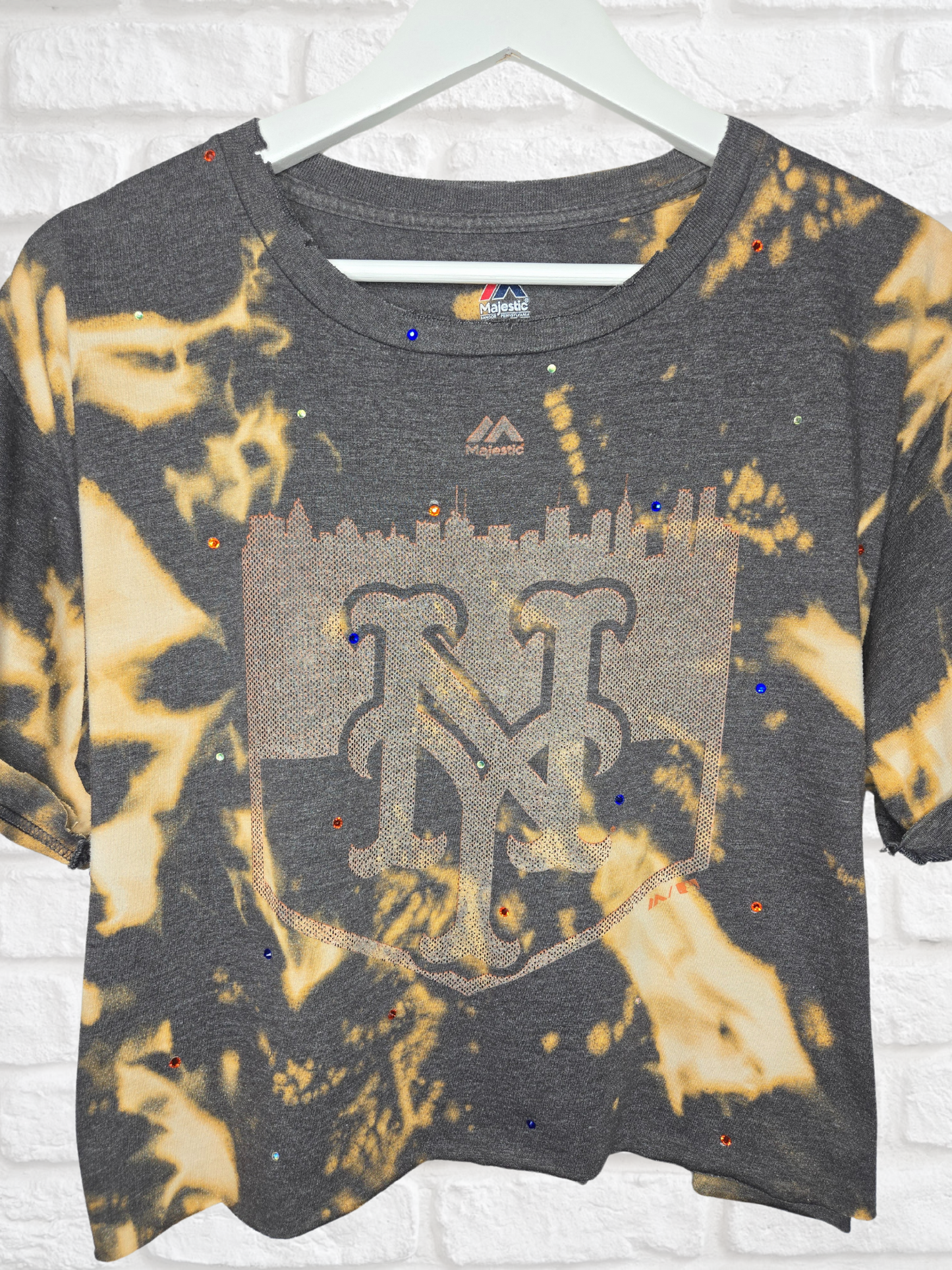 New York Mets Crop Tee