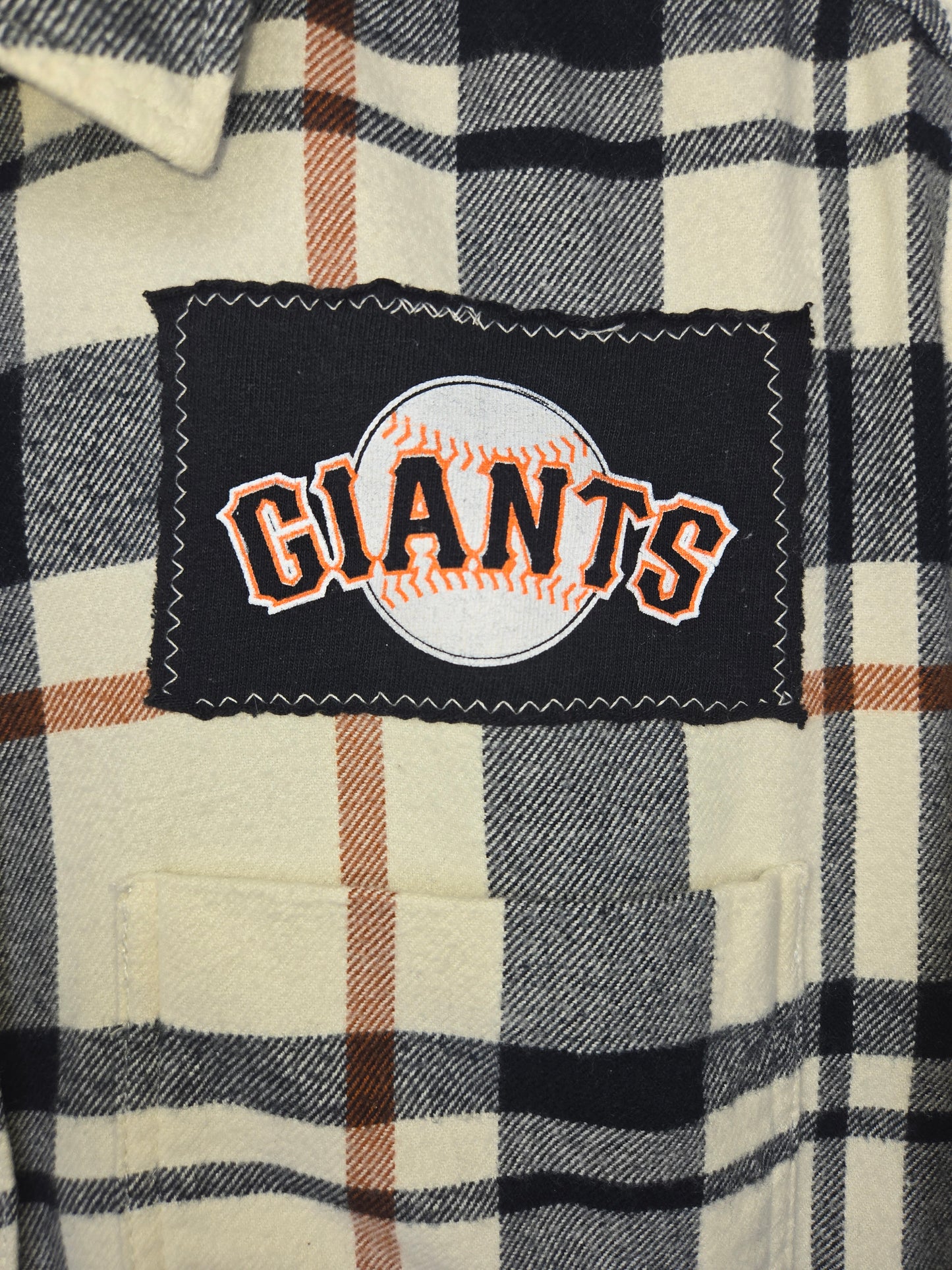 San Francisco Giants Crop Flannel