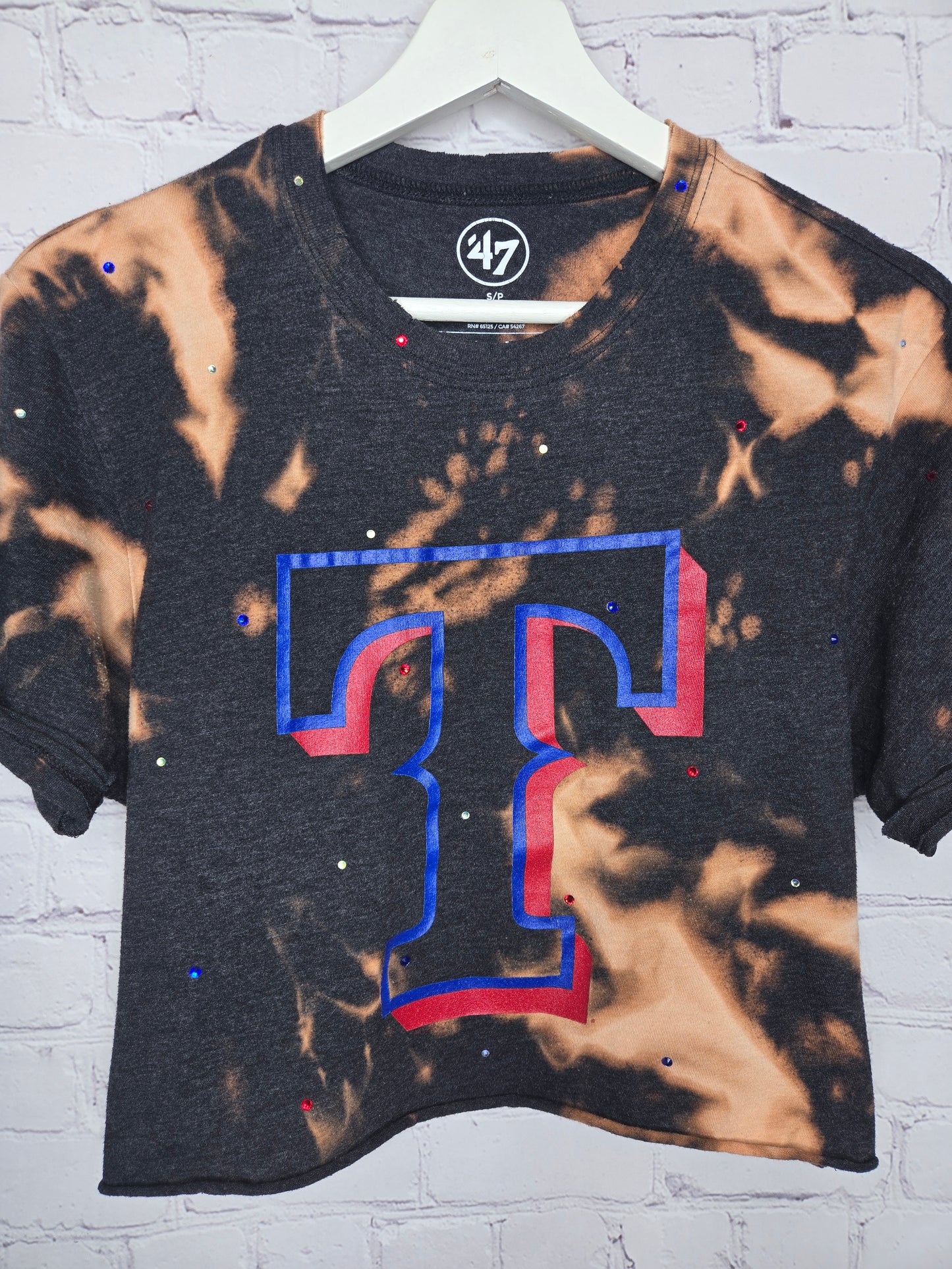 Texas Rangers Crop Tee