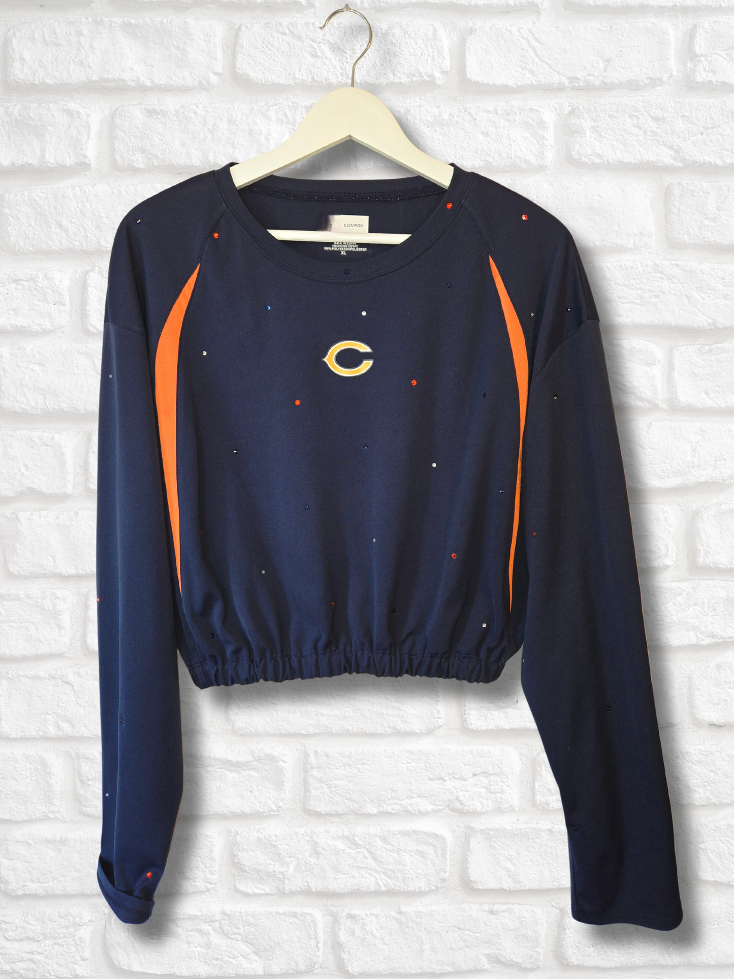 Chicago Bears Crop Pullover