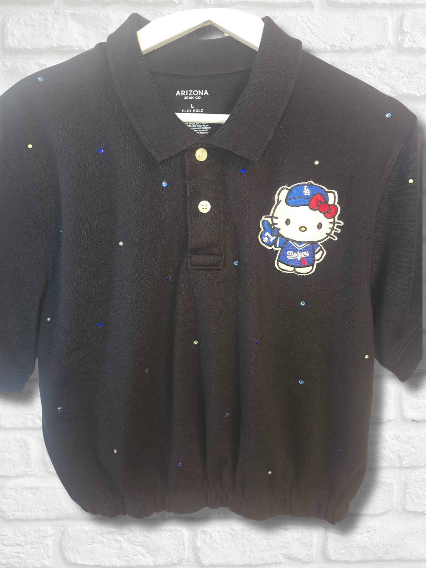 Los Angeles Dodgers HK Crop Polo