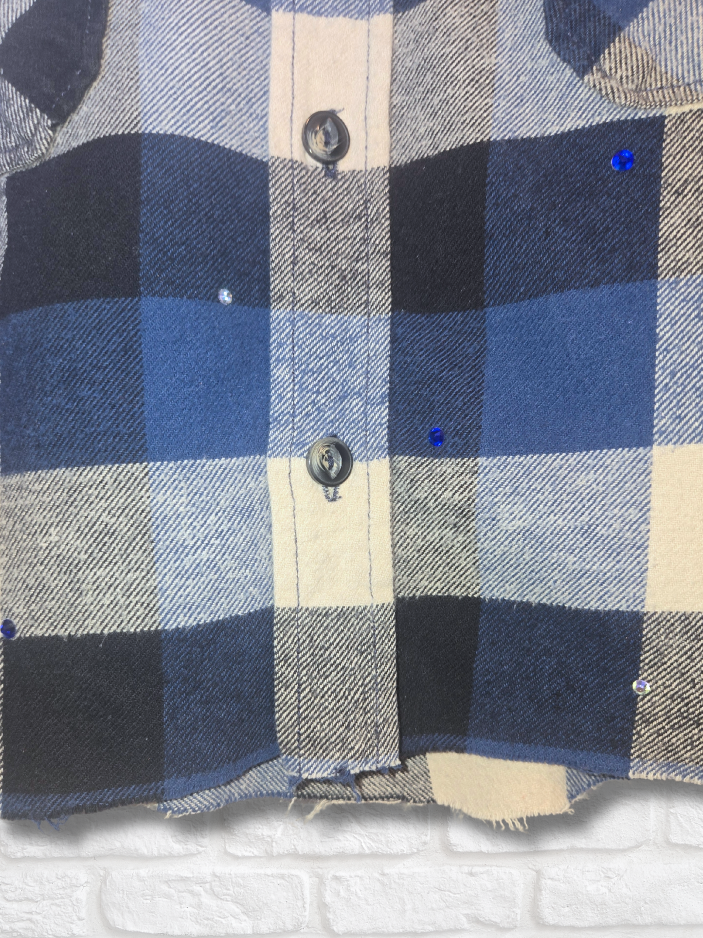 Los Angeles Dodgers HK Crop Flannel