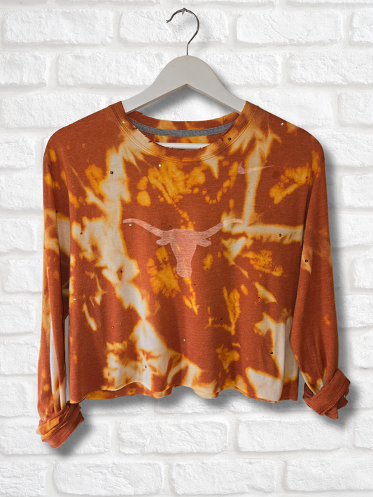 Texas Longhorns Crop Top